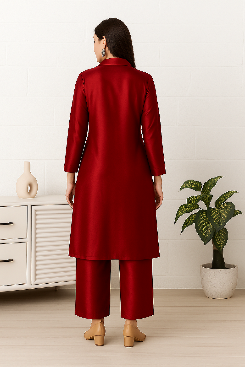 Trendy 2-Piece Cord Lounge Set