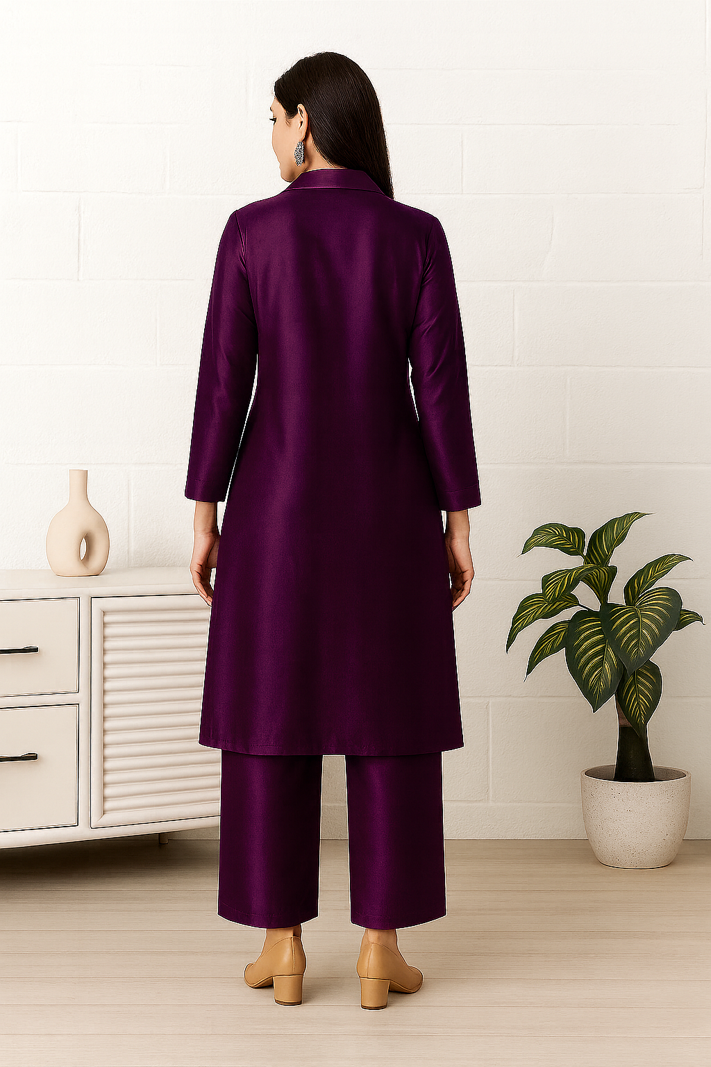 Trendy 2-Piece Cord Lounge Set