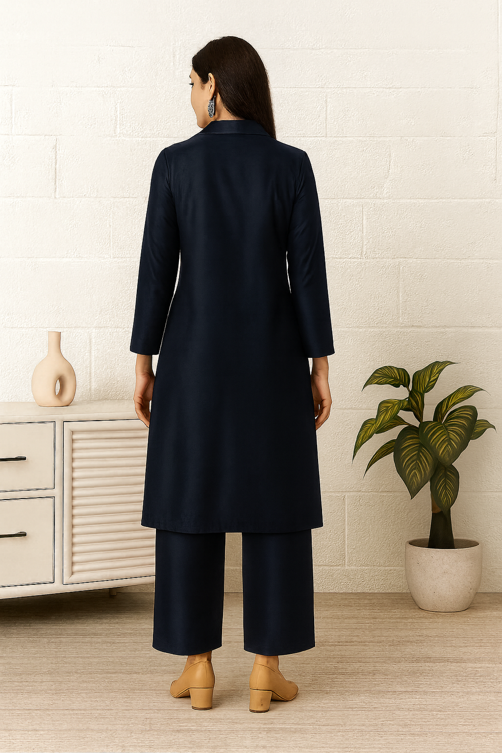 Trendy 2-Piece Cord Lounge Set